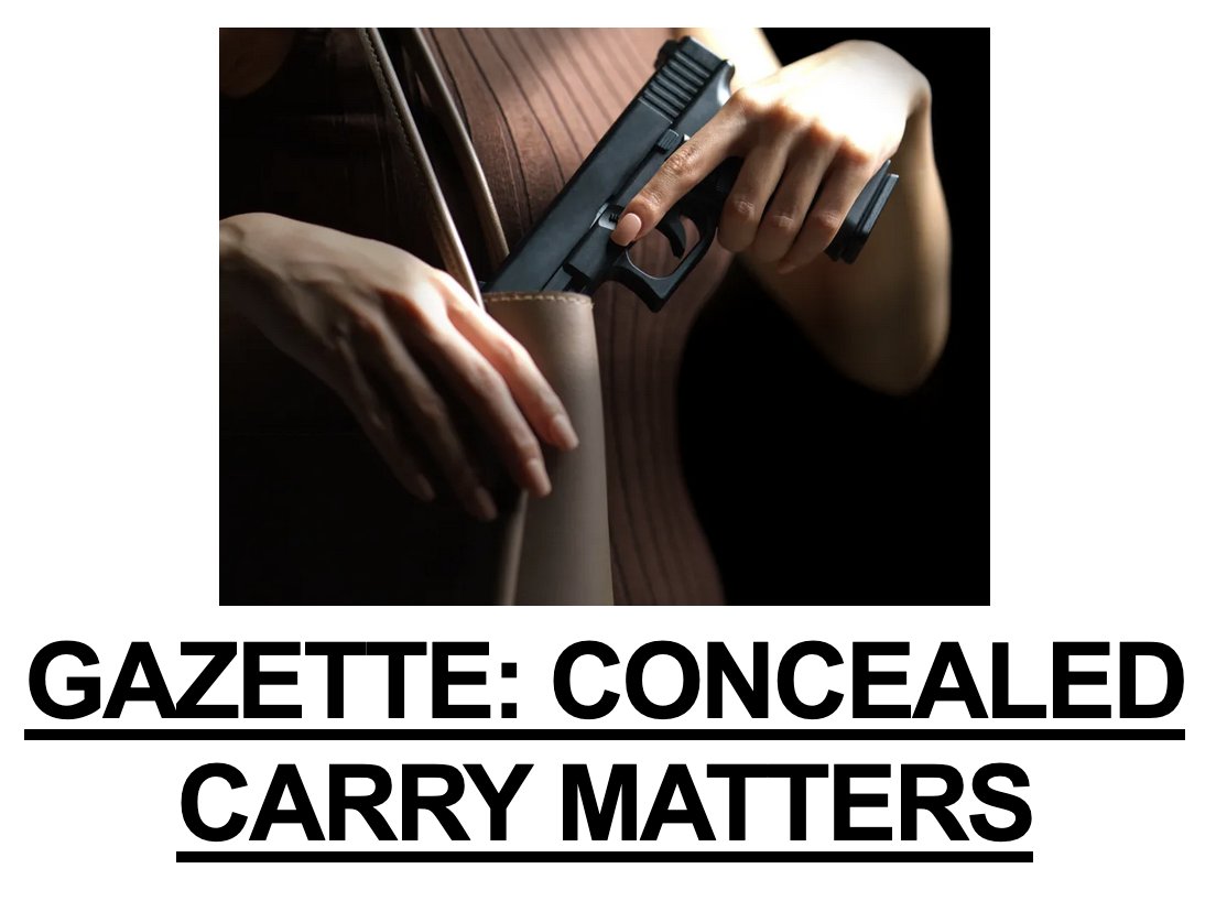 Complete Colorado Sunday update: @DenverGazette editorial explains how the #coleg restricting concealed carry threatens public safety #copolitics (link in first reply)