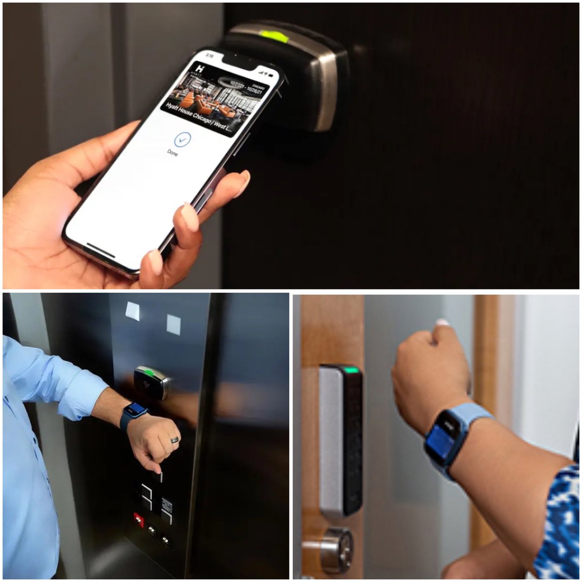 techsecurite's tweet image. Les identifications sur un système de contrôle d&apos;accès se feront via smartphone ou montre connectée !

#AccesControl #UserExperience