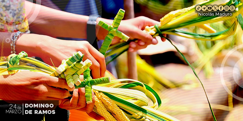 ¡Bendito el que viene en nombre del Señor! Hoy es un día para recibir a Dios en nuestras vidas, celebremos su llegada e infinita presencia. ¡Feliz domingo de Ramos!