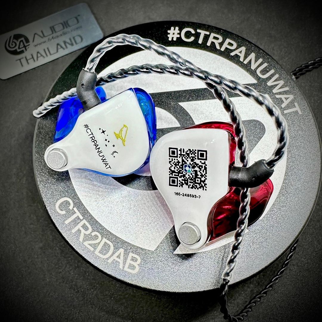 IG : 1964earsthailand

<a href="/64audio/">64 Audio</a> Custom IEMs for <a href="/CTR2DAB/">Copter Panuwat</a>
.
หูฟัง Custom จาก 64Audio ของคุณ คอปเตอร์ ภานุวัฒน์✨
.
#ชอบArtworkข้างขวาสุดๆครับ 😎💥✨
.
ขอบคุณที่ไว้วางใจหูฟัง Custom จาก 64AUDIO นะครับ 🙏😃✨❤️
.

#CTRPANUWAT