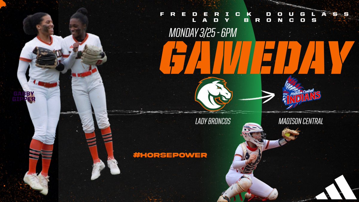 Monday is GAMEDAY!  6pm at Madison Central.  #Horsepower #LadyBroncos #IBelieve #WeOverMe