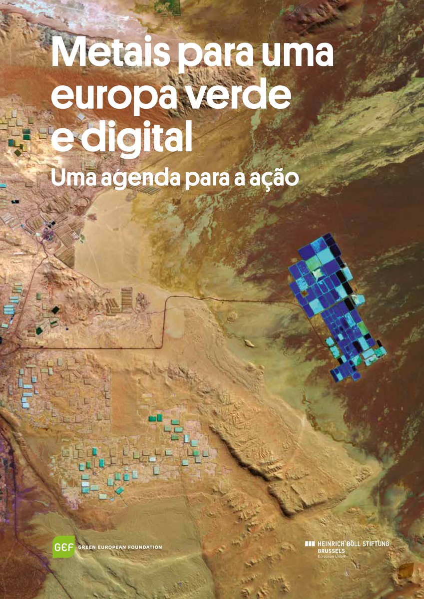 ⛏️ My booklet *Metals for a Green and Digital Europe* is now available in 9 languages. The latest translation is in Portuguese, thanks to @GEF_Europe and @boell_eu. You can download all language versions here 👉 gef.eu/publication/me…