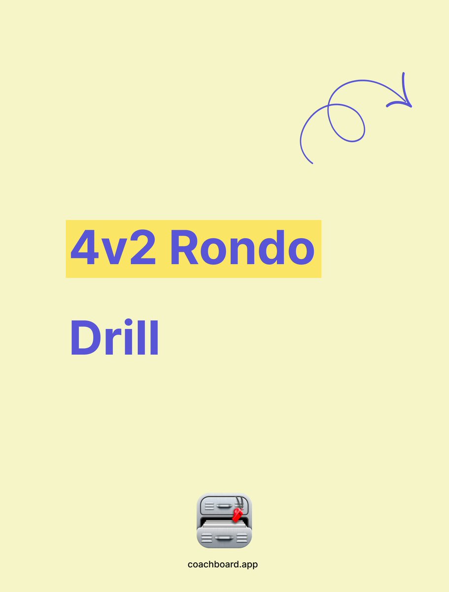 TacticTheApp's tweet photo. 4v2 Rondo Drill

Created on
@TacticTheApp

#SundayShare #football #soccer #coaching https://t.co/J4GDXvb3P6