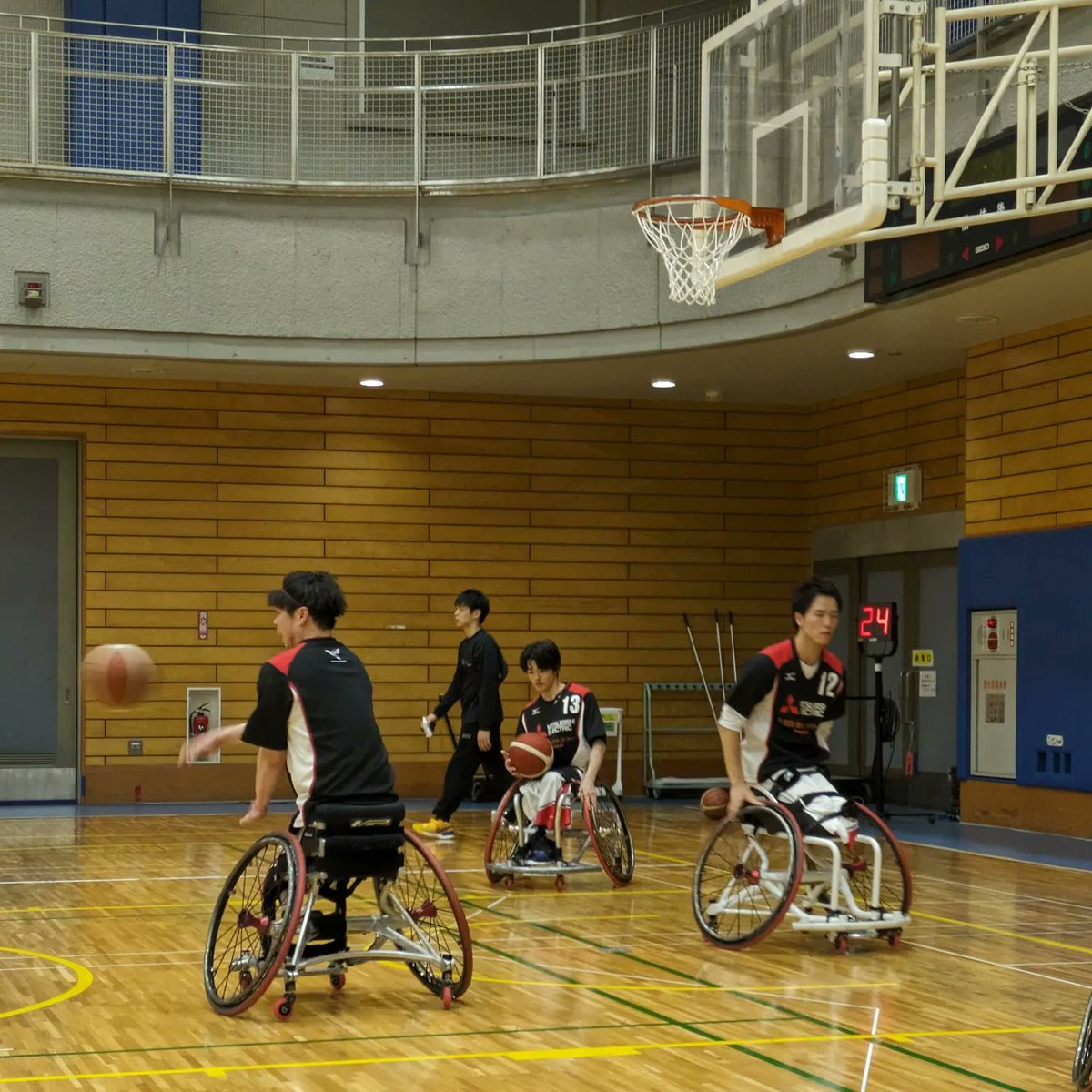 SORA94430229's tweet image. #車いすバスケ 
#車いすバスケットボール
#HIGH8
#埼玉VANGUARDS  
#丸山弘毅　選手