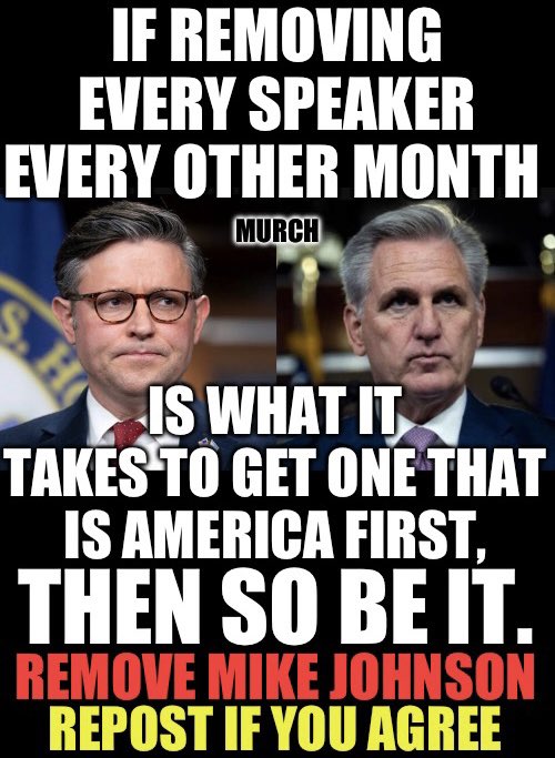 TheEXECUTlONER_'s tweet photo. There has to be SOMEONE left in the GOP that will stand up to the Dems and Rinos as Speaker.

Is there not just one person? 🤔

Who agrees we need that someone and need them fast? 🙋‍♂️ https://t.co/5zFklaNAKG