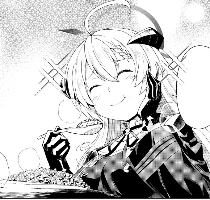 3月25日発売の『ブルーアーカイブコミックアンソロジーVOL.4』に一編描かせて頂きました～。アカリと飯食べたりします🍚🍚🍚
よろしくお願いします!
#ブルーアーカイブ 