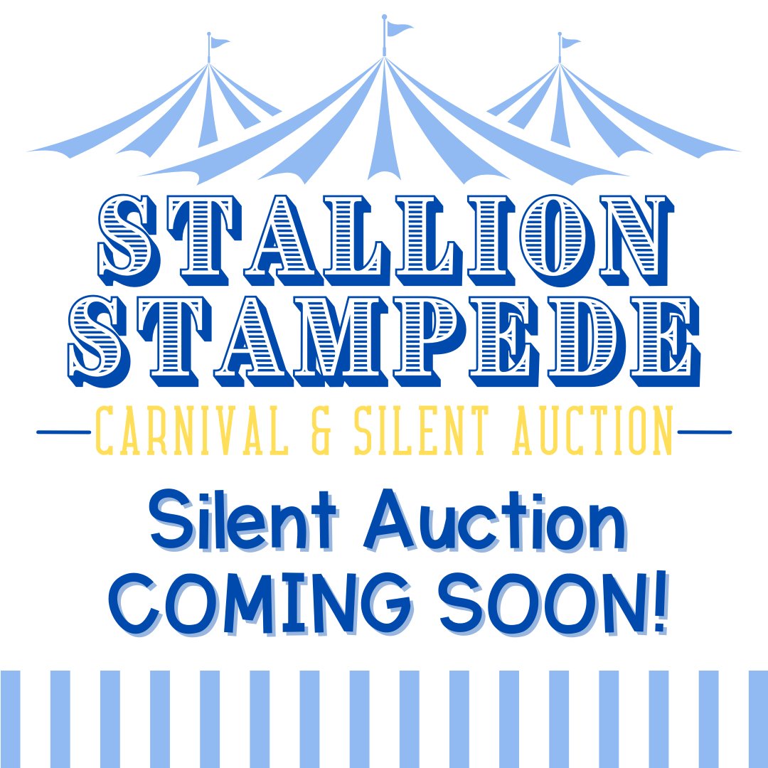 🎪🎪Have you been browsing the Stampede Silent Auction? We are continuing to add items every day! Get ready to bid on your favorites here ➡ givebutter.com/c/stallionstam…