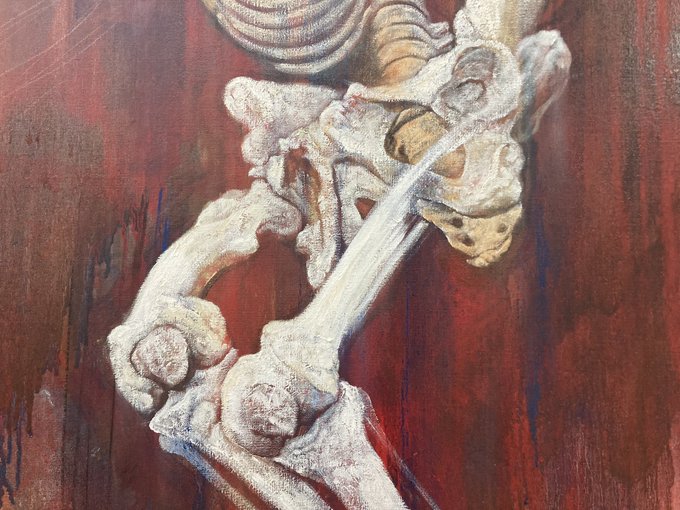 「holding skeleton」 illustration images(Latest)