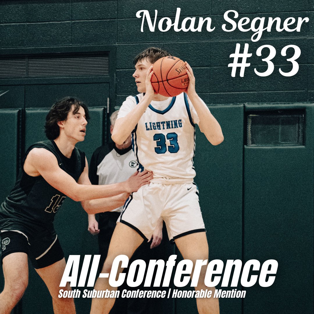 Congrats to senior Nolan Segner for being named SSC All-Conference Honorable Mention!