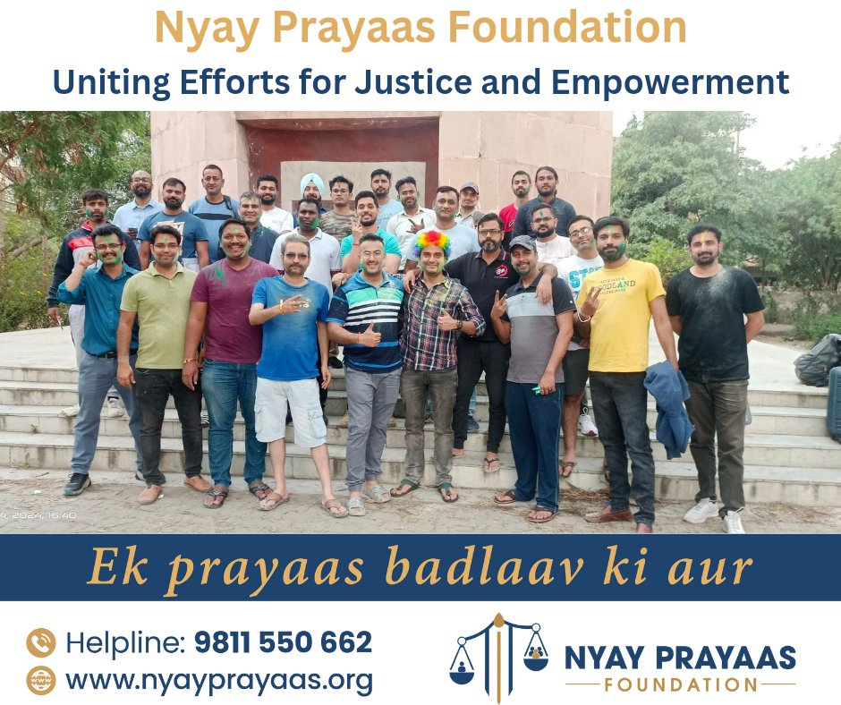 Amidst vibrant #Holi celebrations, let's not forget ongoing fight for equality. Standing firm for #MensRights, confronting #GenderBiasedLaws. Together, let's strive for #GenderEquality & #LegalJustice. chat.whatsapp.com/Imv1o1zLDhxEaM… #NyayPrayaas4Men #HolikaDahan Dahan of a wrong woman.