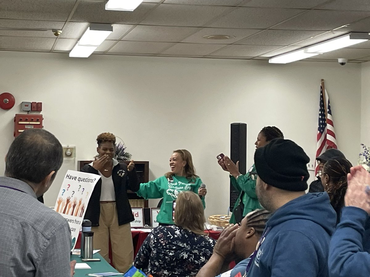 If you see @LashNolen today, wish her a happy birthday weekend! So great to see you, Lash. Looking forward to continuing to work together to support our community. Cc: @The_BMC @PetrinaCherry01 @MA_CEAL