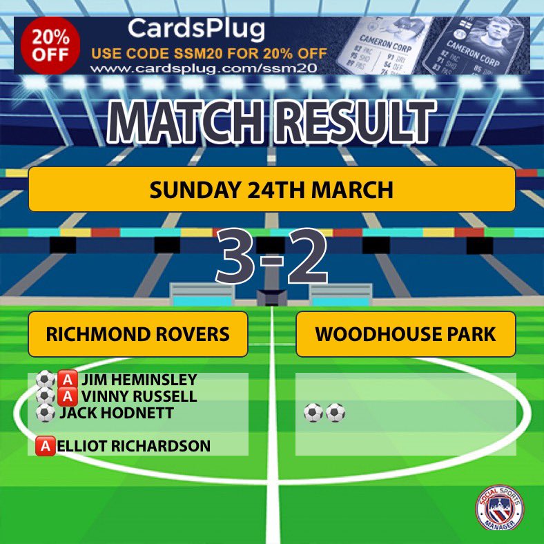 Made hard work of it in the end but another win in the books for us this morning. 

That’s now 17 games played, 7 wins, 5 draws and just 5 defeats. 

Unbeaten in 6 games!