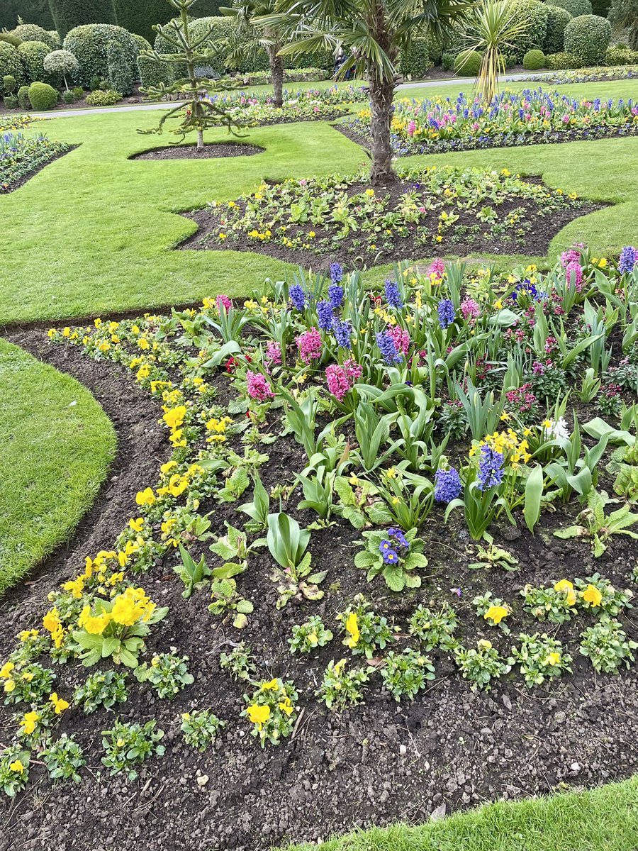 Love the colourful bedding planting. <a href="/BrodsworthHall/">EH_Brodsworth Hall</a>