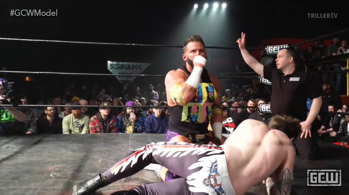 MikeGuylee's tweet photo. Danhausen vs. Matt Cardona
Such a fun main event to watch!!!
Great promos before the match, great match and great fun parts as well!
#GCWModel https://t.co/bTakP48sBS