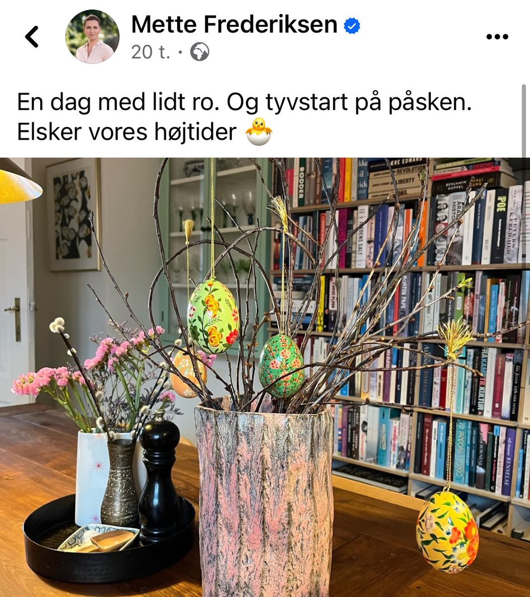 Mette – som torpederede store bededag – påstår, hun elsker vores højtider. Hvor dum tror hun, folk er? 😳