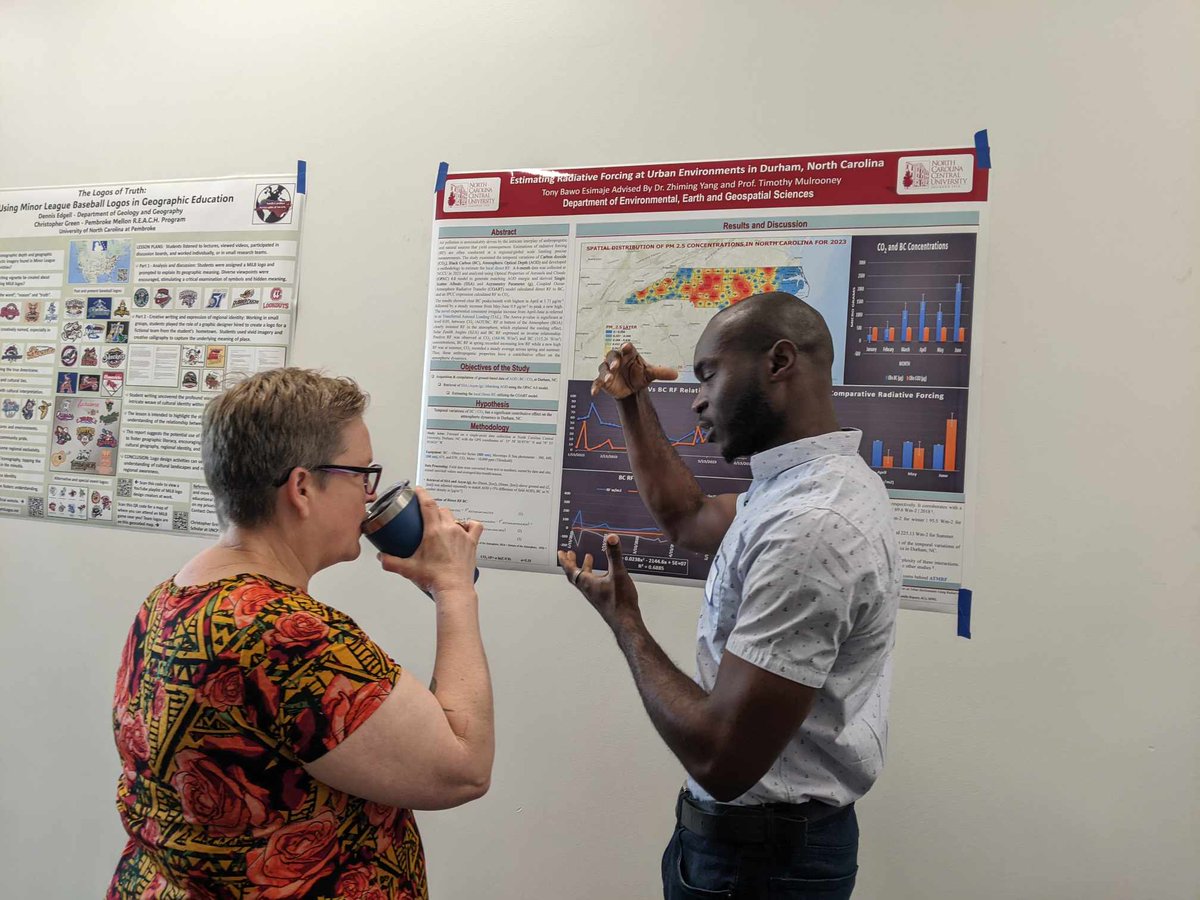 The NCGS annual meeting this past week was a great success. Students and faculty presented some interesting papers and posters. We encourage all participants to also consider submitting their work to our journal. More details at: ncgeography.org/journal/index.…