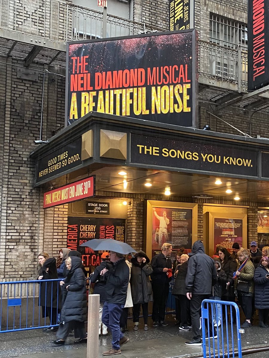 I loved “The Neil Diamond Musical: A Beautiful Noise.” The acting, dancing and especially all the songs were so special. It brought back many wonderful memories.