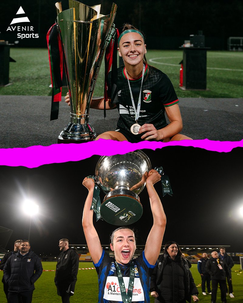 This will be a cracker 👊 @OfficialNIFL Double Winners Glentoran against Sports Direct Women's FAI Cup winners Athlone Town in the Avenir Sports Women's All-Island Cup. Watch it live on LOITV at 16:30! #LOI | @AVENIRSPORTS