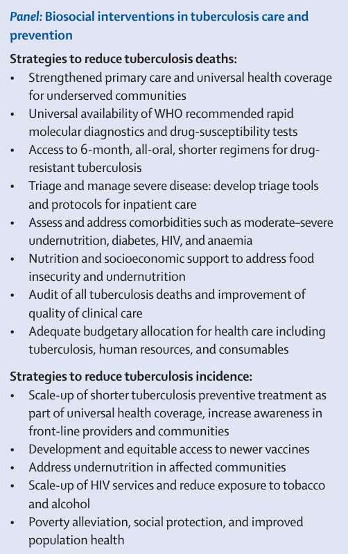 Tuberculosis (TB) continues to exact a staggering toll globally, with progress on global TB targets continuing to lag. On #WorldTBDay, authors provide recommendations for biosocial solutions to #EndTB: hubs.li/Q02qq9Gj0 @paimadhu @dranuragb @dr_madhavib