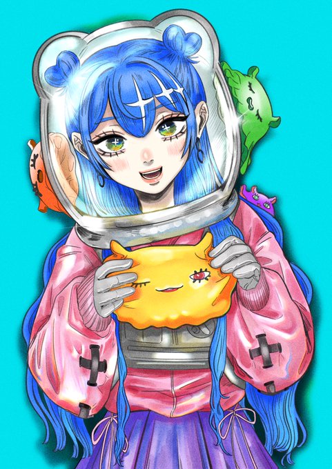 「holding spacesuit」 illustration images(Latest)
