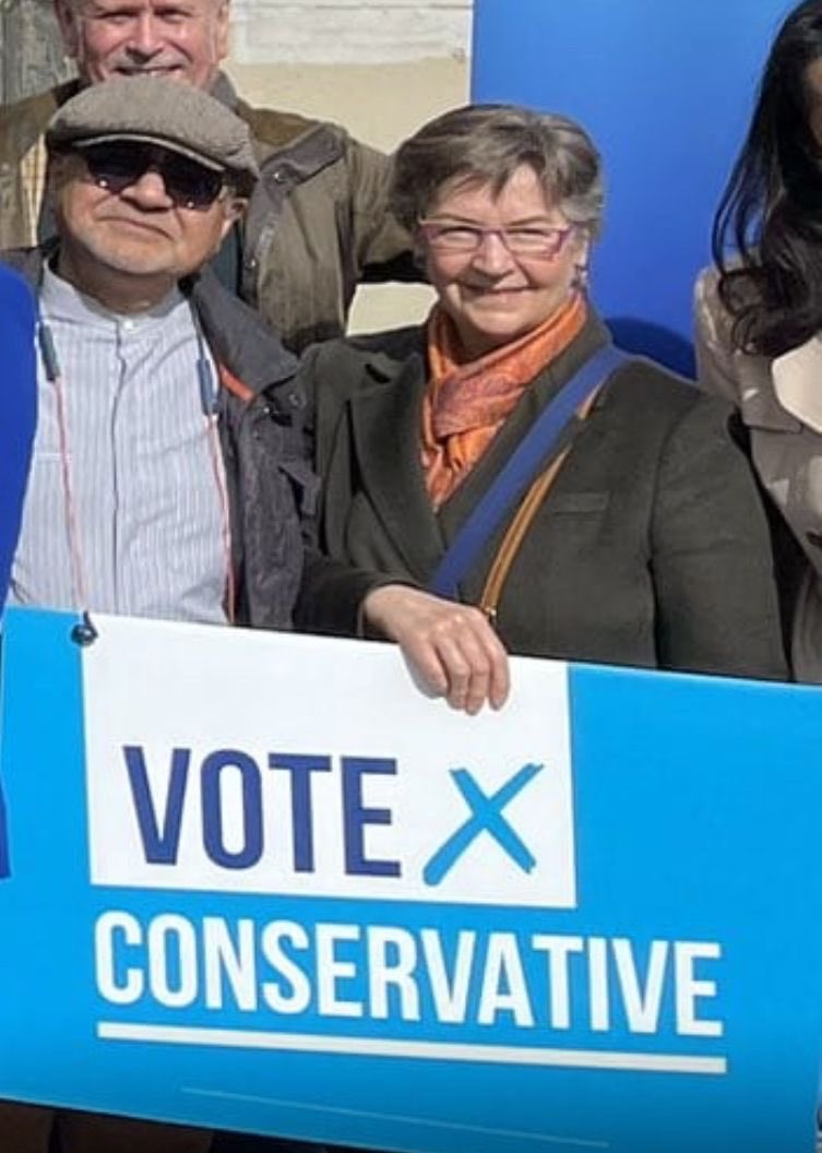 Great to see Cllr Biddolph promoting herself as an ex-Conservative.