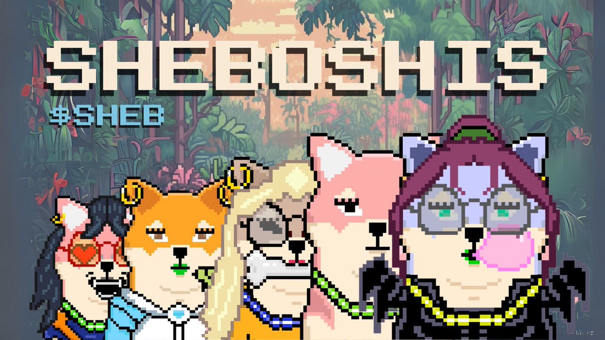 🎉 Shibarium Big Giveaway Day / Welcome Bullrun 🚀

It’s time to celebrate and welcome the bull run with a bang! 🎊 Meet the $SHEB - Our very own DN404 in our special giveaway.

Here’s how you can join:

1.Retweet and like this post to spread the joy.

2.Follow <a href="/sheboshis/">THE SHEBOSHIS 🎀</a> for