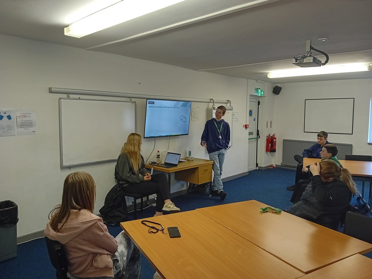 NWMike's tweet photo. Spent this morning speaking with members of the Greater Manchester Youth Forum @SJAGMYouth, listening to their ideas &amp; commiting my team to deliver.
Also, I got to see @DcotyGM demonstrating some line dancing skills he learnt at the National Cadet competition last weekend. https://t.co/aHkzBdMu2i