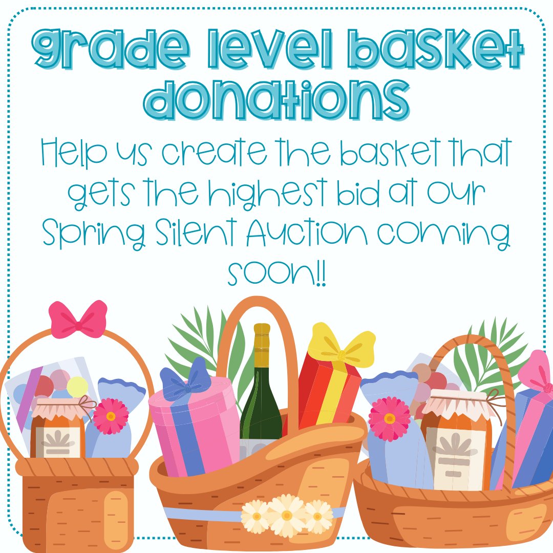 🎪🎪We are collecting items for the Grade Level Baskets for the Stallion Stampede: Silent Auction! Please look at the different Wish Lists for each Grade Level ➡wse-pto.org/stallion_stamp… (scroll to the bottom!)