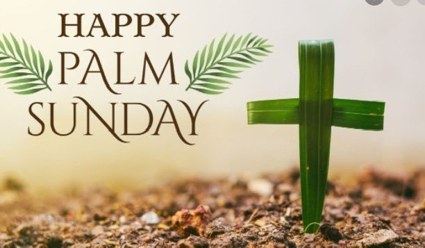 Happy Palm Sunday to all 🌿