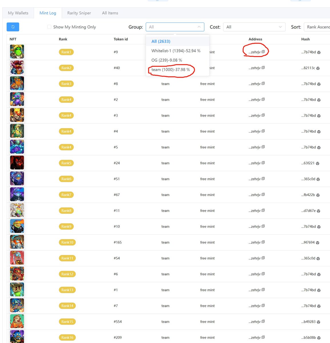 Sei NFTData tweet media