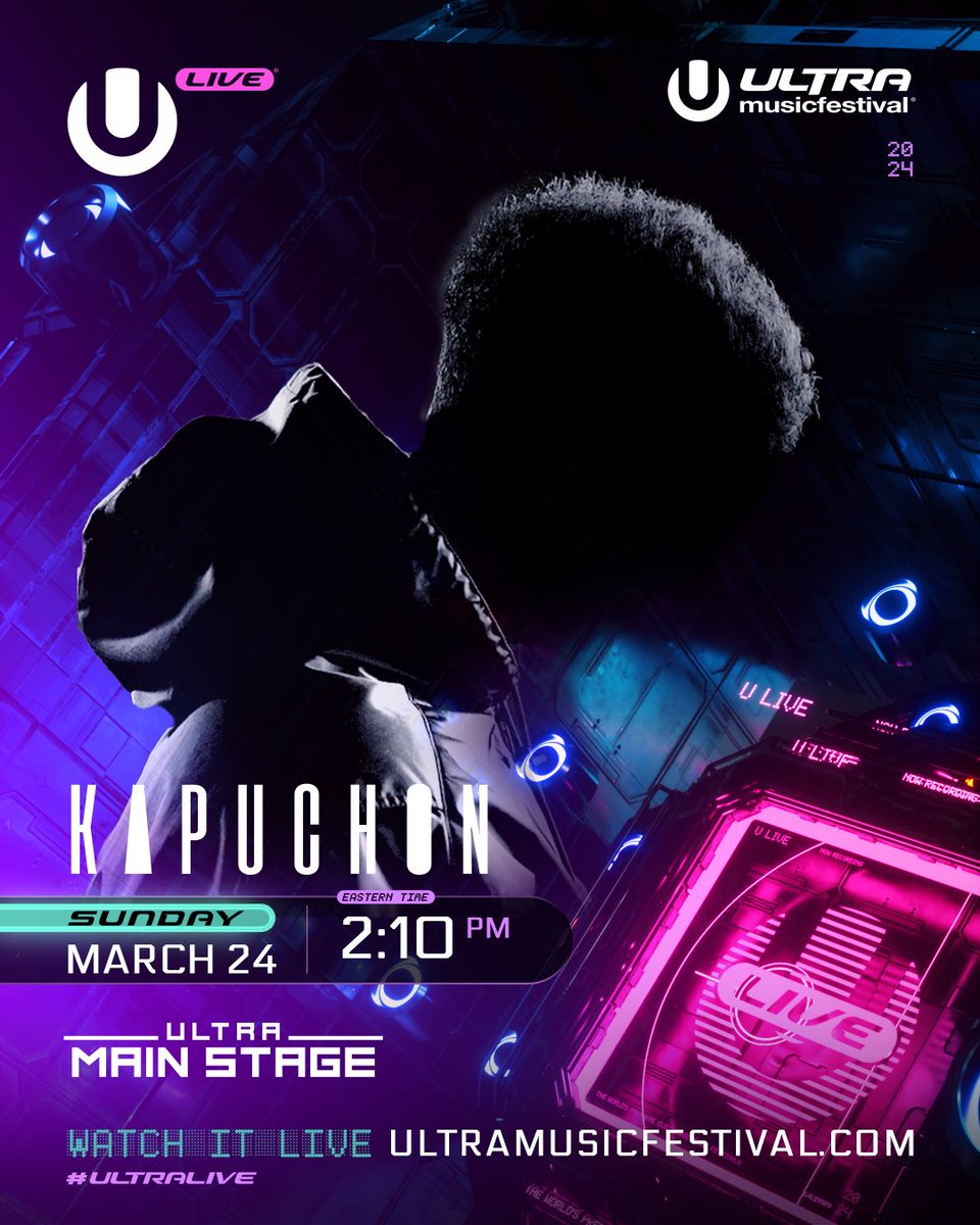 AFROJACK (@afrojack) on Twitter photo tune in for the livestream of the <a href="/ultra/">Ultra Music Festival</a> mainstage sets tonight!! watch here: afrojack.com/live
πππ£π¨πππ’π‘
2:10pm ET / 7:10pm CET / 3:10am JST
πππ₯π’ππππ
6:10pm ET / 11:10pm CET / 7:10am JST tune in for the livestream of the <a href="/ultra/">Ultra Music Festival</a> mainstage sets tonight!! watch here: afrojack.com/live
πππ£π¨πππ’π‘
2:10pm ET / 7:10pm CET / 3:10am JST
πππ₯π’ππππ
6:10pm ET / 11:10pm CET / 7:10am JST