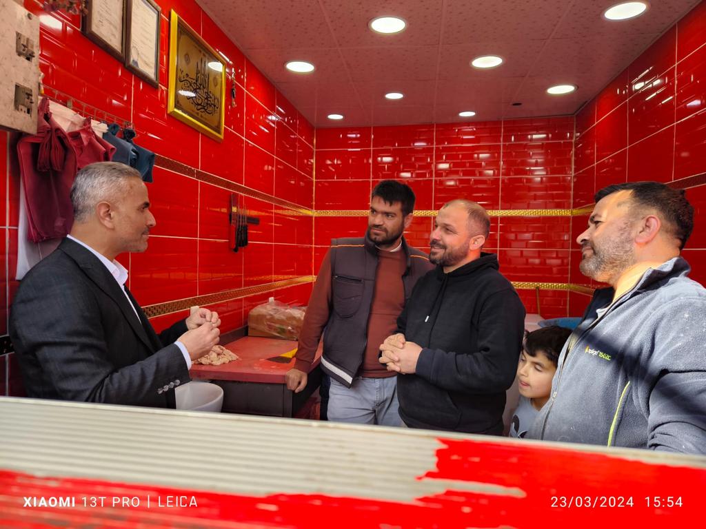 HudaParSuruc_'s tweet photo. Saha çalışmaları kapsamında esnaf ziyaretlerimiz devam ediyor...
Göstermiş oldukları teveccühten dolayı esnaflarımıza teşekkür ederiz.
@Omerdurmaz_63 @YunusFidan063 @EminOzaslan
#BuSeferHÜDAPAR #BizimleOlur https://t.co/PzpfdkiLZF