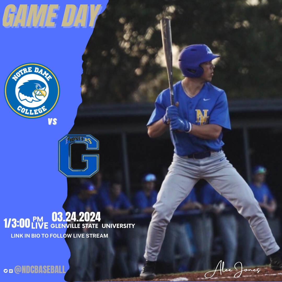 More conference play‼️ The Falcons take on Glenville St for a double header #FlyAbove #BirdsOfPrey 🦅 📍Glenville State University