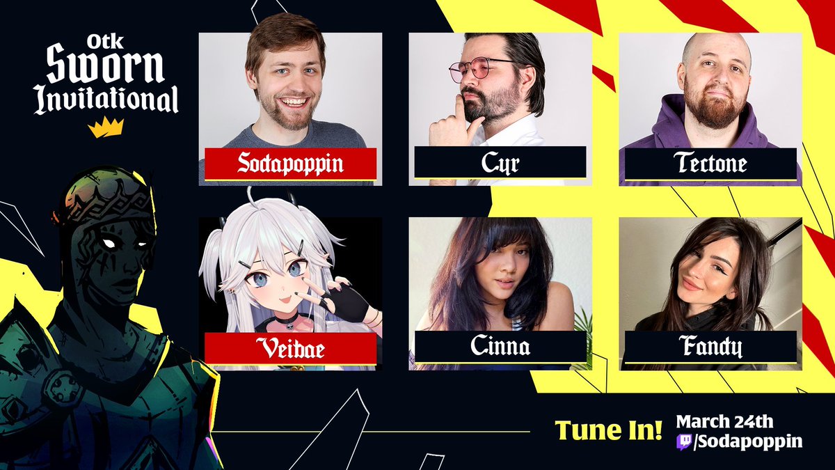 Sworn_EN's tweet image. ⚔️ The @OTKnetwork SWORN Invitational and speedrun challenge kicks off today at 1pm PST! 

Do you have what it takes to beat their times?

Grab a free Steam key and test your meddle
hub.sworngame.com