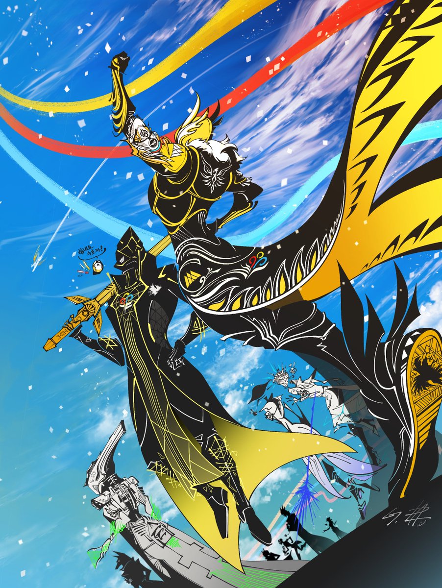 수호자 대회 
Wings of wisdom that will burn Forever. 

#Destiny2 #Destiny2Art #AOTW #아렌낛
