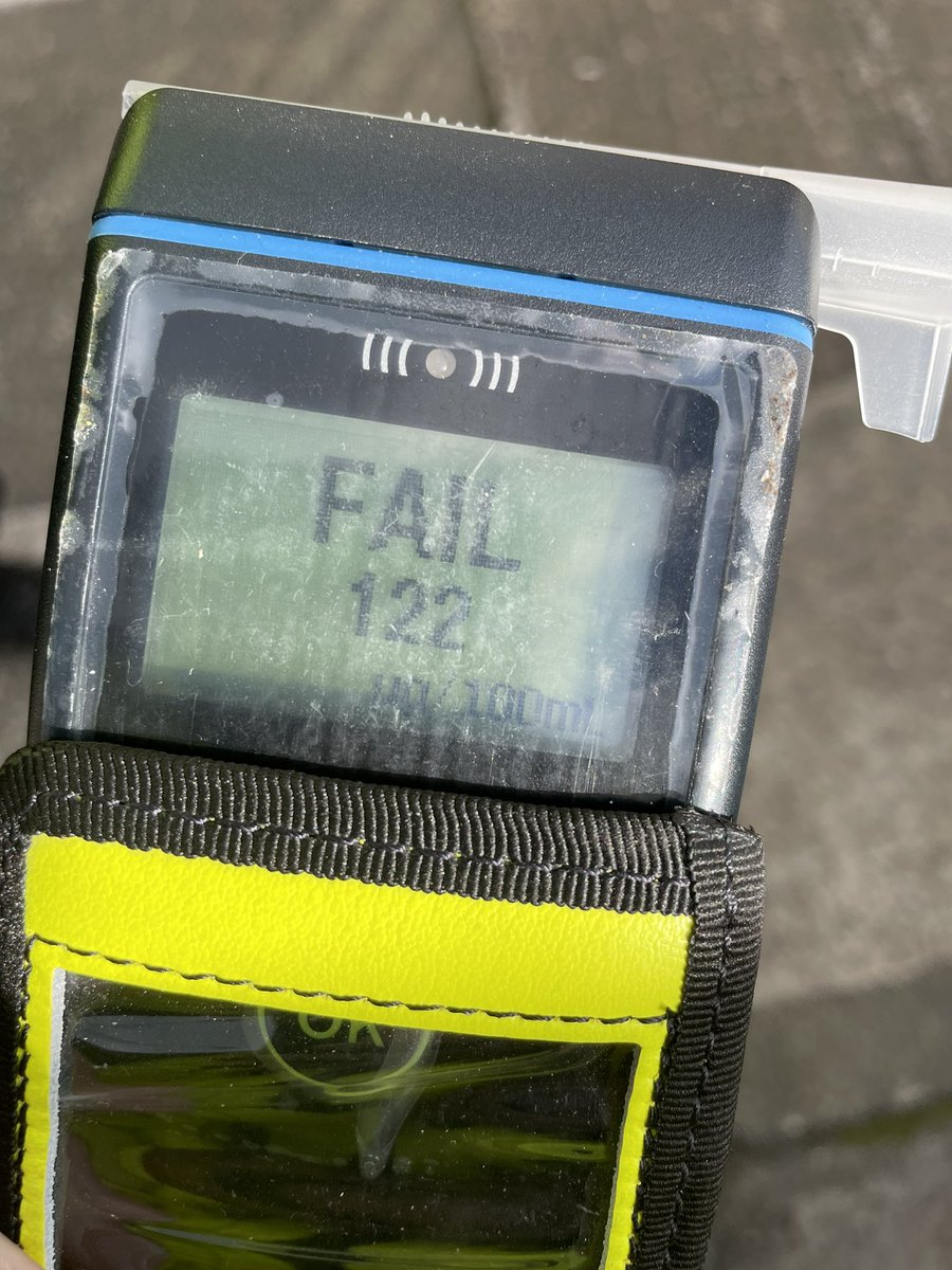 At x3.5 the legal limit this has turned out to be a very expensive takeaway for this driver in #Killingworth, and yet I’m the one to blame for spoiling their afternoon 🤷‍♂️ #Dontdrinkdrive