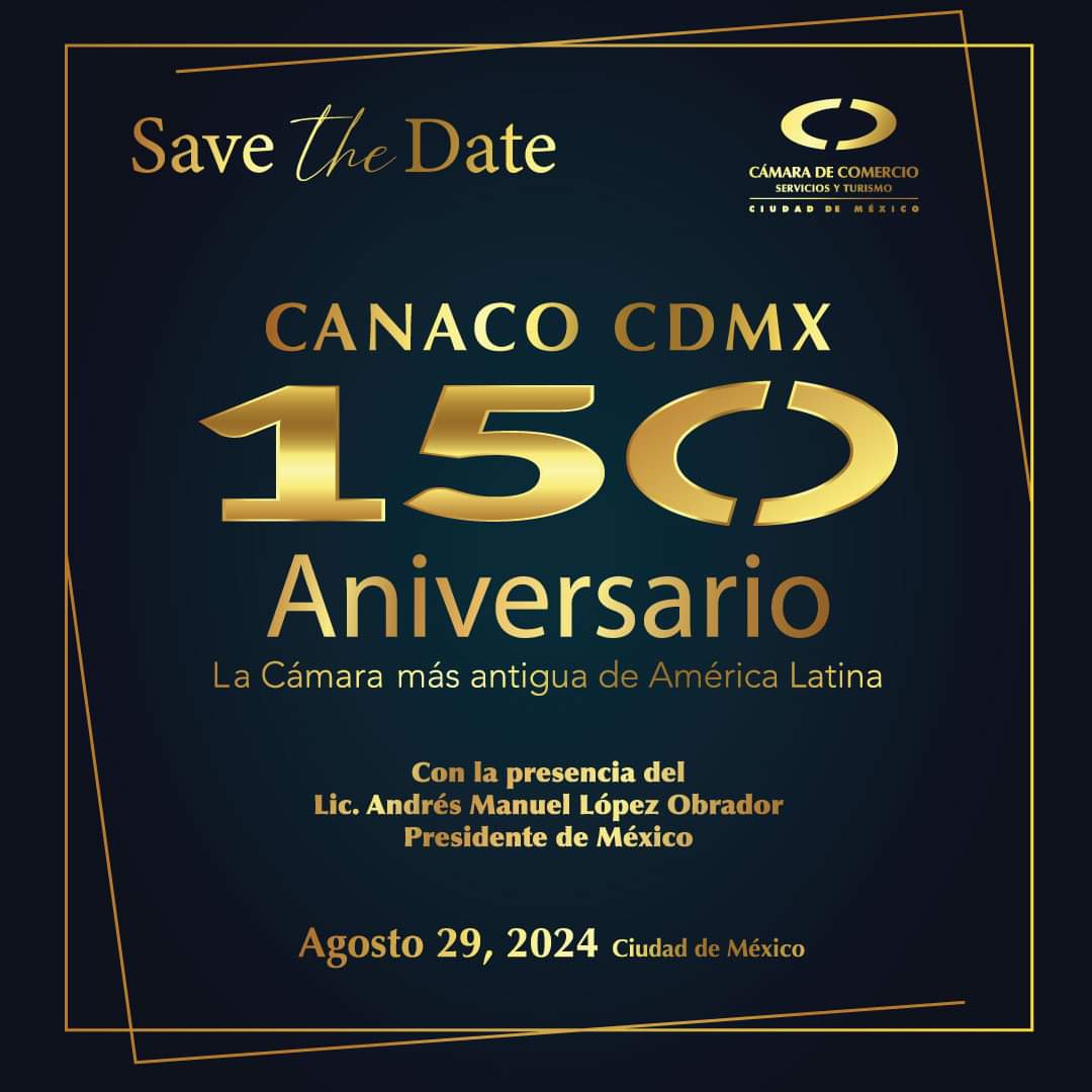 CANACOMexico's tweet image. Queremos celebrar contigo 150 años de historia, compromiso, lealtad y representatividad.

Tú has sido pieza clave de nuestra misión, así que será un honor festejar a tu lado.