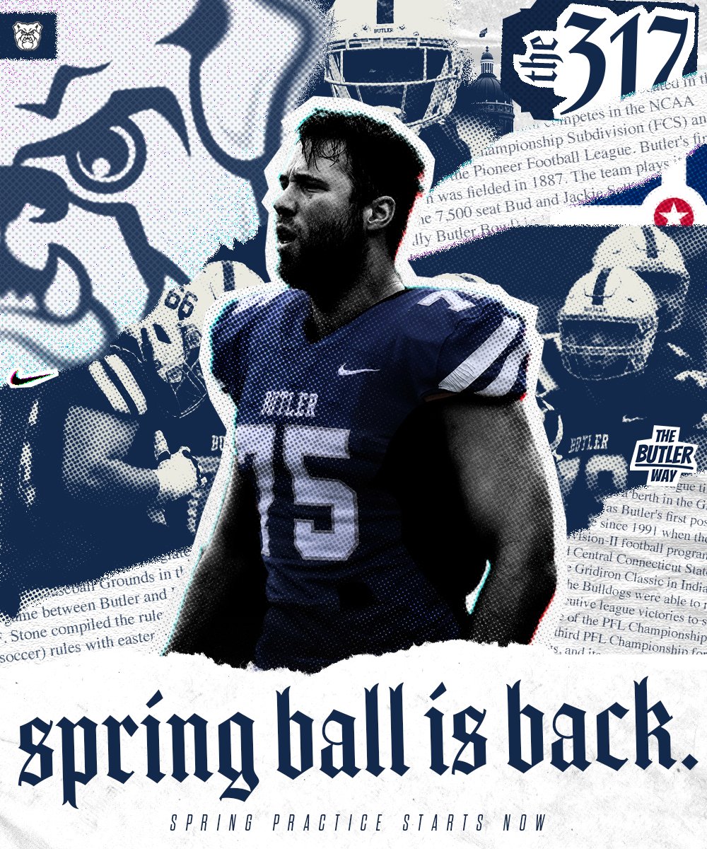 🚨 Spring ball is back.🚨 #ButlerFootball #ButlerWay