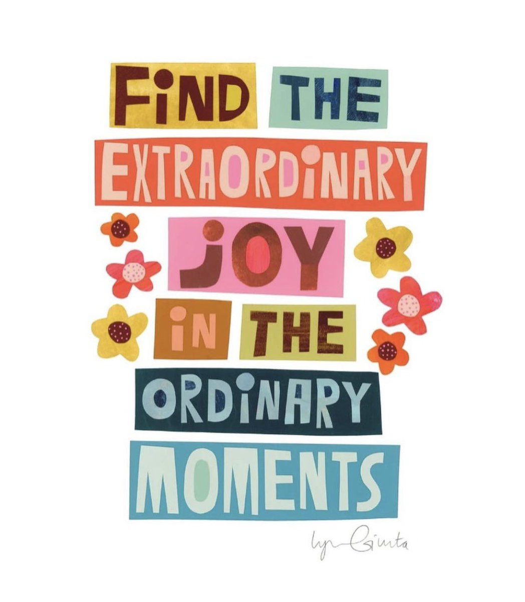 Find the extraordinary joy in the ordinary moments Image: instagram.com/lynn_giunta