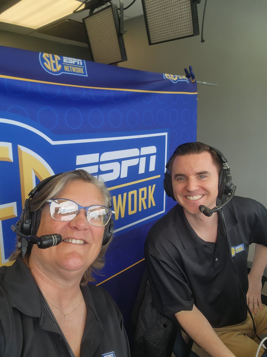 MissyDickerson's tweet photo. Day 2 and Game 3 of the @ugasoftball and @olemisssoftball series with @jakehromada.  Ole Miss trying not to get swept by Georgia!!!  @ncaasoftball @espn @secnetwork https://t.co/BEDTIdj5s3