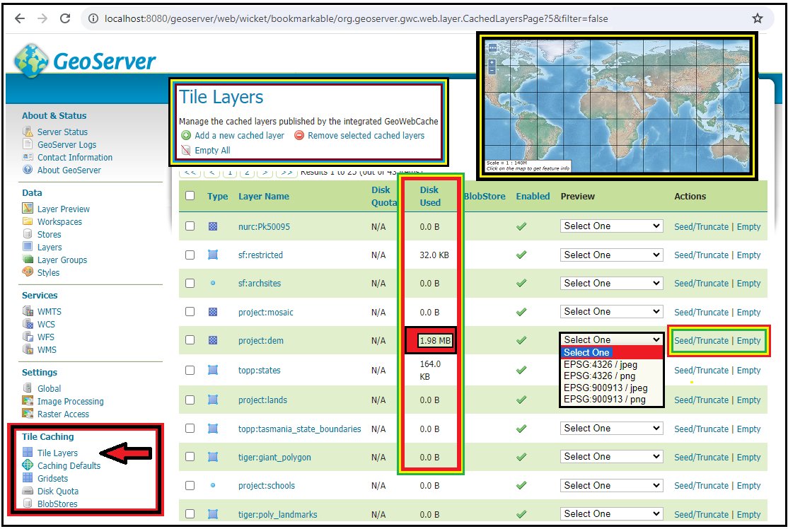 ❌ How to create Tile Layers by GeoServer?
🌟 In this session, you can configure GeoWebCache and Disk Quota through GeoServer web interface.
🌟 For more information, watch the tutorial on my YouTube channel here:
👉 youtu.be/EFve2CFf9mA 👈
#geoserver #geowebcache #gwc #wmts