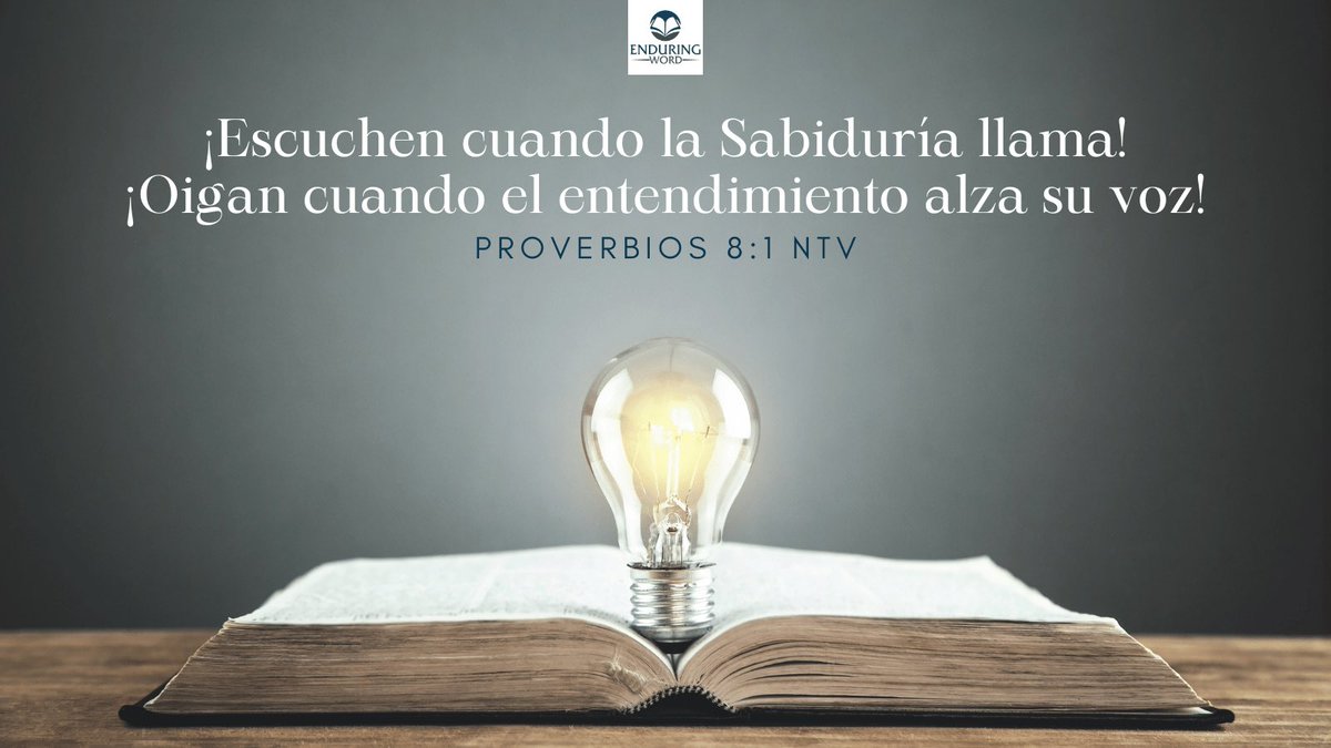 WordEspanol's tweet photo. Al igual que en el libro de Proverbios, Salomón escribe aquí sobre la sabiduría personificándola como una figura femenina: una mujer noble, hermosa y servicial, en contraste con la mujer inmoral descrita en Proverbios 7. https://t.co/WDnqTUvxDl