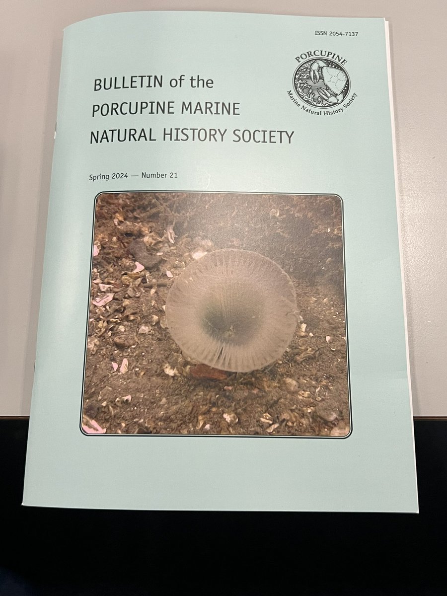 If you would like to know more about the Porcupine Marine Natural History Society why not visit our website? Here you can also access past Newsletters and Bulletins. Our Spring 2024 Bulletin will shortly be distributed to members pmnhs.co.uk #porcupineMNHS24