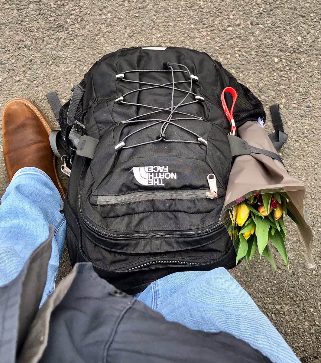 I do like that tulip-carrying feature of my rucksack