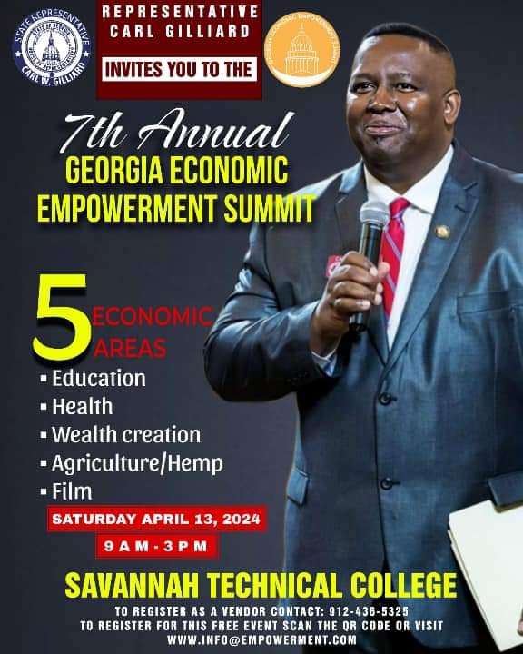 Mark your Calendars fam! We back at it Again with Another CPORT BANGER! THE GEORGIA ECONOMIC EMPOWERMENT SUMMIT! 7 YEARS AND COUNTING!