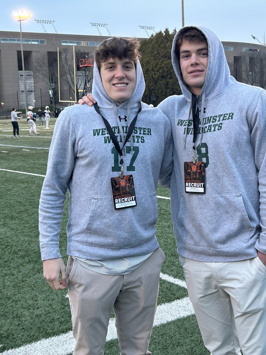 Had an awesome time visiting @PrincetonFTBL this weekend and watching the team compete at practice! @Coach_Mende @CoachRosenbaum @CoachBobSurace @CoachWild15 @BuckFitz @CWilson_NPA @RecruitGeorgia @GAVarsityRivals @QBC_Atlanta