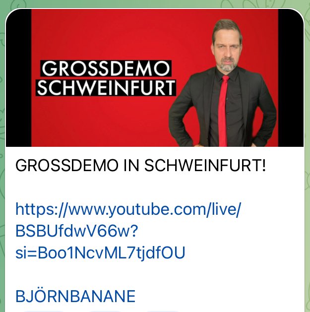 uhrensohn14's tweet photo. Ja Björn „Grossdemo“, so wie „grosse Platzwunde“.
#TotalBanane 🤦♂️ https://t.co/zlw9Ff6qYa