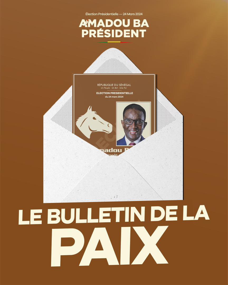 En paix vers la prospérité partagée 🗳️✅🇸🇳

#Senegal #AmadouBa #SunuElection2024 #SenegalVote #ABMoyNiveauBi