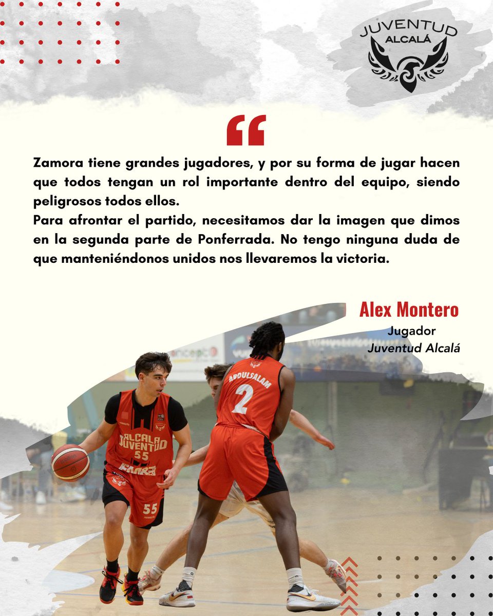 🗣️ Declaraciones de <a href="/alexmonteero_/">alex</a> tras la derrota en casa del <a href="/baloncestoSDP/">Clínica Ponferrada SDP</a>

Un mal sabor de boca, tras remar y voltear el partido. Se ha competido, estamos cerca.

🔮 La mirada en lo que viene: el difícil reto ante el líder, <a href="/ClubBZAMORA/">CB Zamora</a> 

#CiudadHistorica