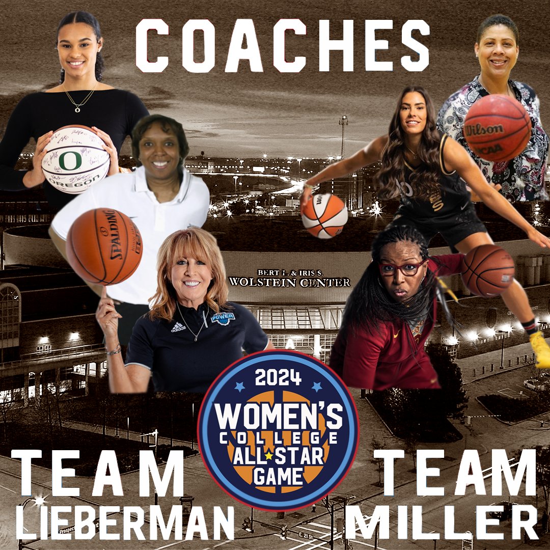 🏀 Six legendary coaches will guide 20 college seniors as they embark on their pro journey at the Women’s College All-Star Game! Join us at the Wolstein Center in Cleveland on April 6th, 3:30 p.m. Grab your tickets now: csutickets.evenue.net/cgi-bin/ncomme…